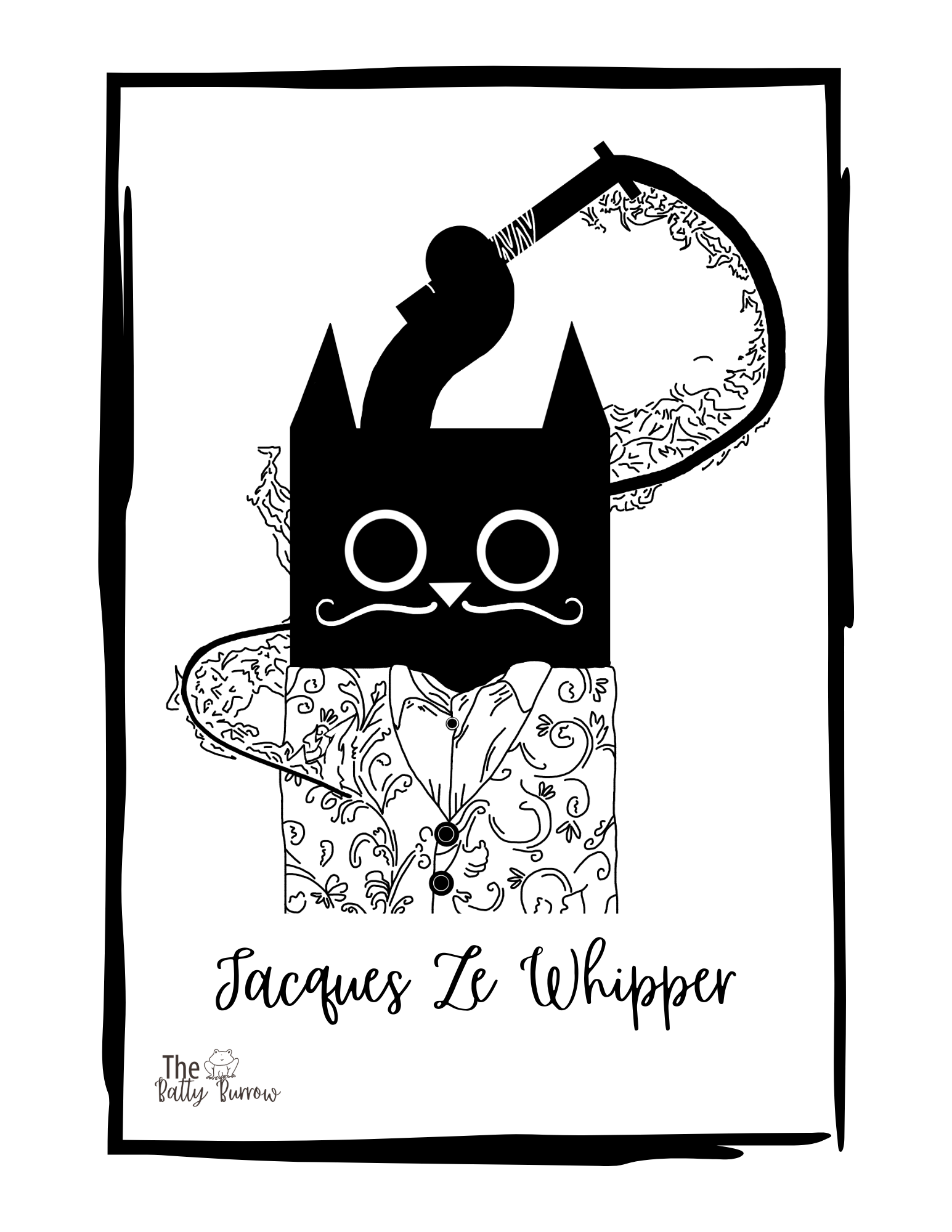 Jacques Ze Whipper - D&D Class Kitten